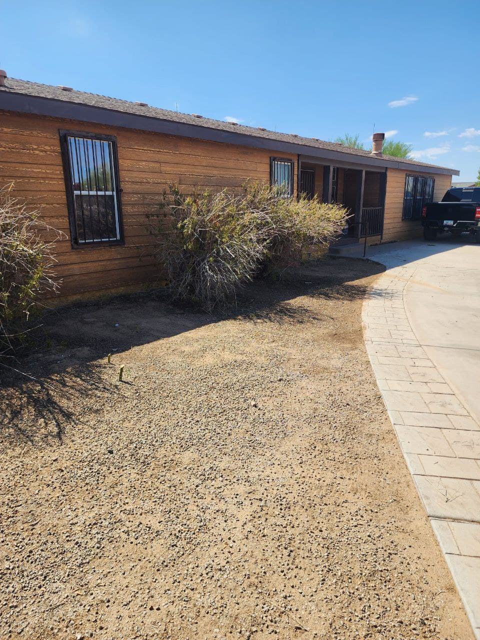 Before landscape design and installation